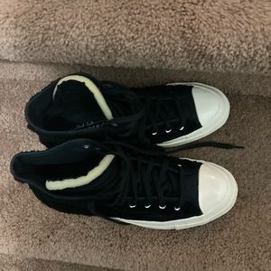 Converse Sherpa high top shoes